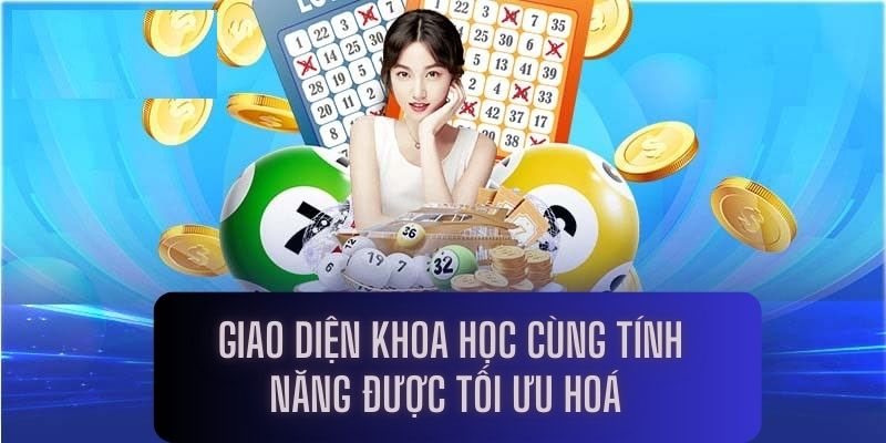 Giao diện khoa học cùng tính năng được tối ưu hoá 